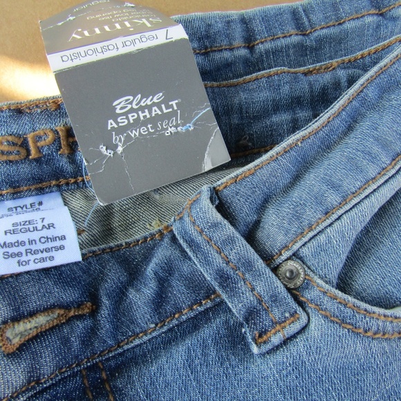 blue asphalt brand jeans